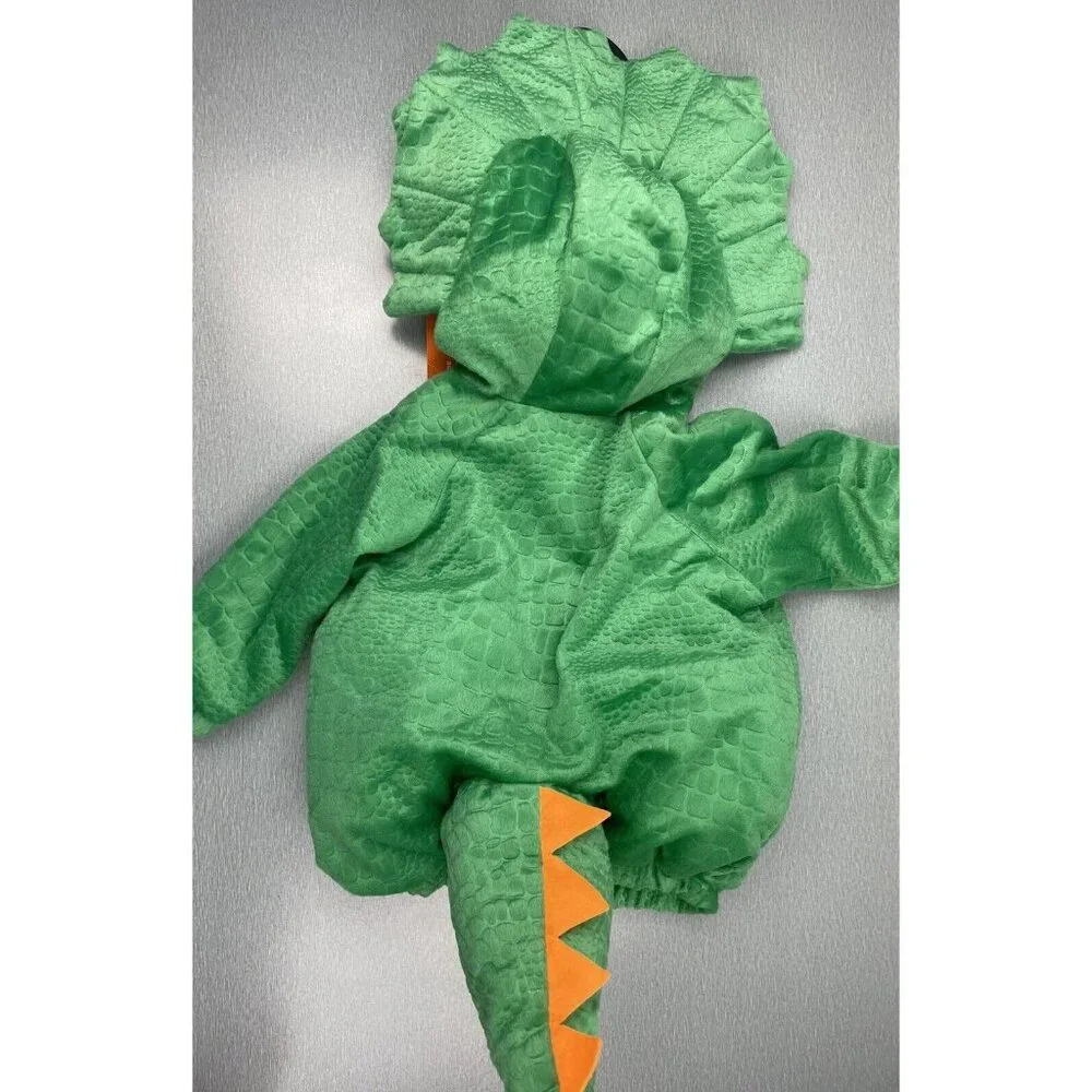 HYDE AND EEK! INFANT TRICERATOPS COSTUME PULLOVER SIZEV 0-6 M